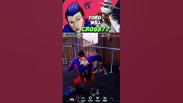 Does Yoru Crosses all Cypher Traps ?? || Yoru vs Cypher |  #valorant #valorantclips | HorzenYT