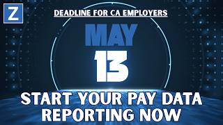 May 13 Deadline: Start Your Pay Data Report Now