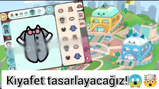 toca boca yeni surum kiyafet tasarlayacagiz ben sok toca life world turkce toca life queen youtube
