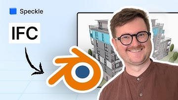 How to Import IFC 3D Models into Blender with Speckle