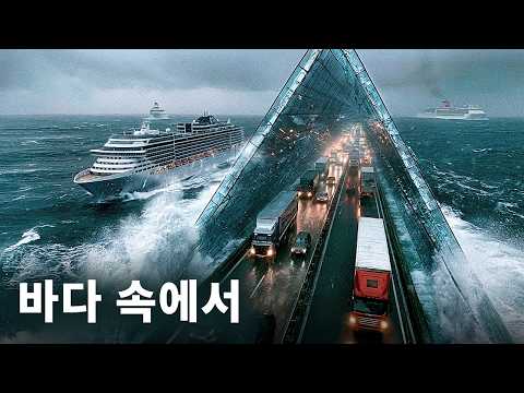바다 속 역대급 초호화 해저 <strong>터널</strong>