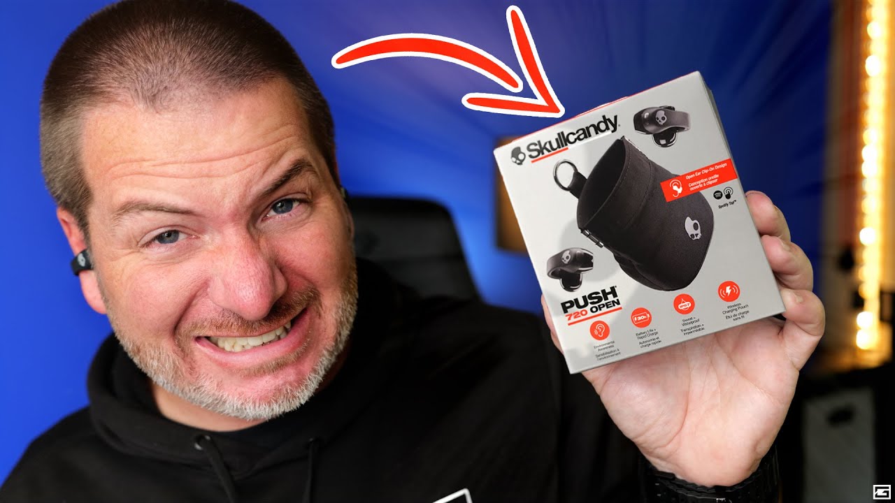 Skullcandy's New Clip-On Earbuds : Push 720 Open