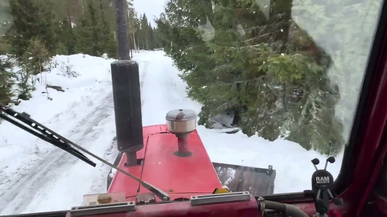 Snö körning 2026 Del 5 Bm Volvo 650