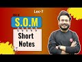 SSC JE 2024 | Chapterwise Short Notes | SOM | Lecture-7 | अबकी बार JE पार | by Gaurav Sir