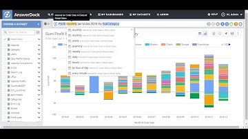 AnswerDock Search Based Analytics Demo