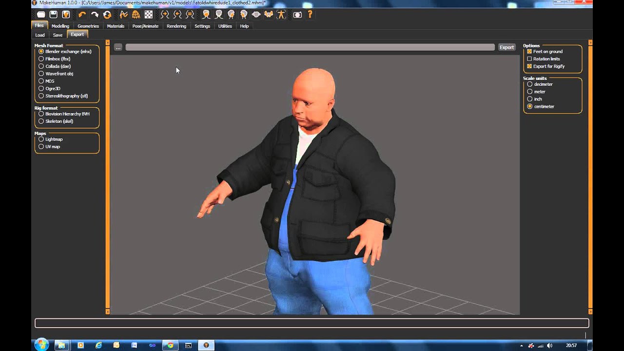 UE4 Blender Character creation & animation tutorial 2 - YouTube