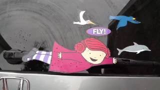 FLY! Cordelia WiperTags and window decals