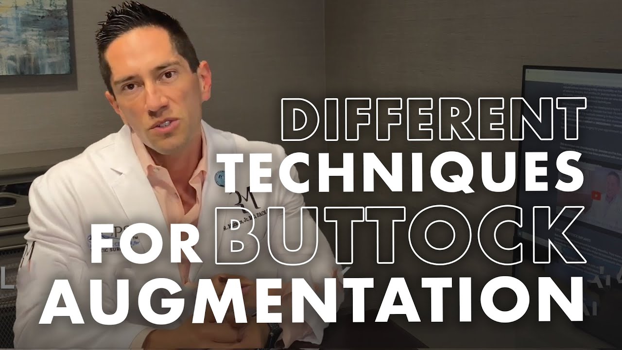 How does dual plane differ from other techniques in buttock