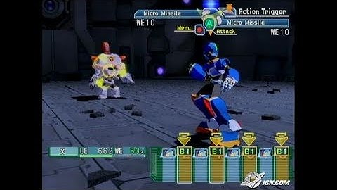 Mega Man X: Command Mission GameCube Gameplay_2004_09_09_1