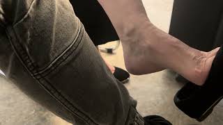 Dangling Shoeplay At Work - Subscribe Patreon