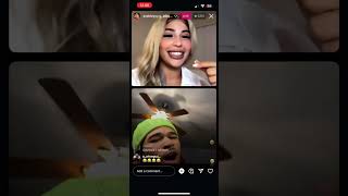 Plaqueboymax & Ashley (Konvy’s Aunt) (FULL IG LIVE)
