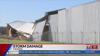 Hearne storm damage