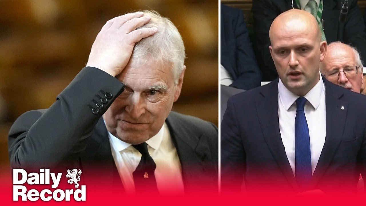 Prince Andrew must be stripped of his one remaining Royal title, demands Stephen Flynn