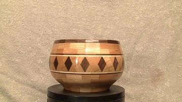 A Diamond In The Rough Segmented Wood Turning