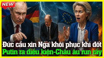 Đức cầu xin Nga khôi phục khí đốt: Putin ra điều kiện - Châu âu lặng người