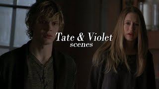 Tate And Violet scenes 1080p (Murder House)
