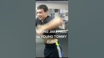young Jake Paul vs young Tommy Fury (WHO YOU GOT) #shorts