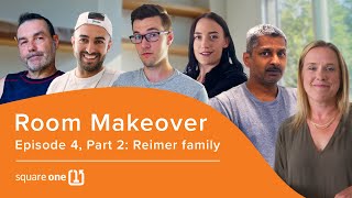 The Room Makeover Series: Episode 4, Part 2 - Reimer Family | Square One screenshot 3