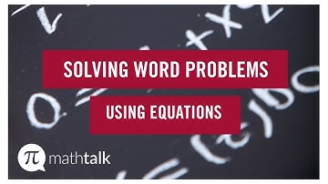 How To Solve Word Problems Using Equations