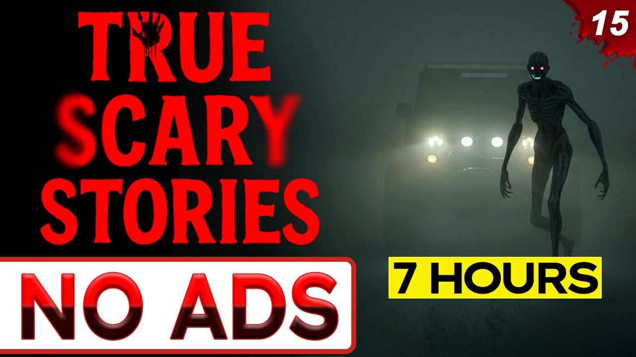 🔴 NO ADS 🔴 7 HOURS of TRUE Scary Stories for Sleep | Rain Sounds | Ep. 15