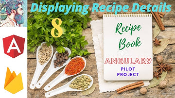 Angular Project From Scratch. 8 - Displaying Recipe Details | SULAIMAN BAIG