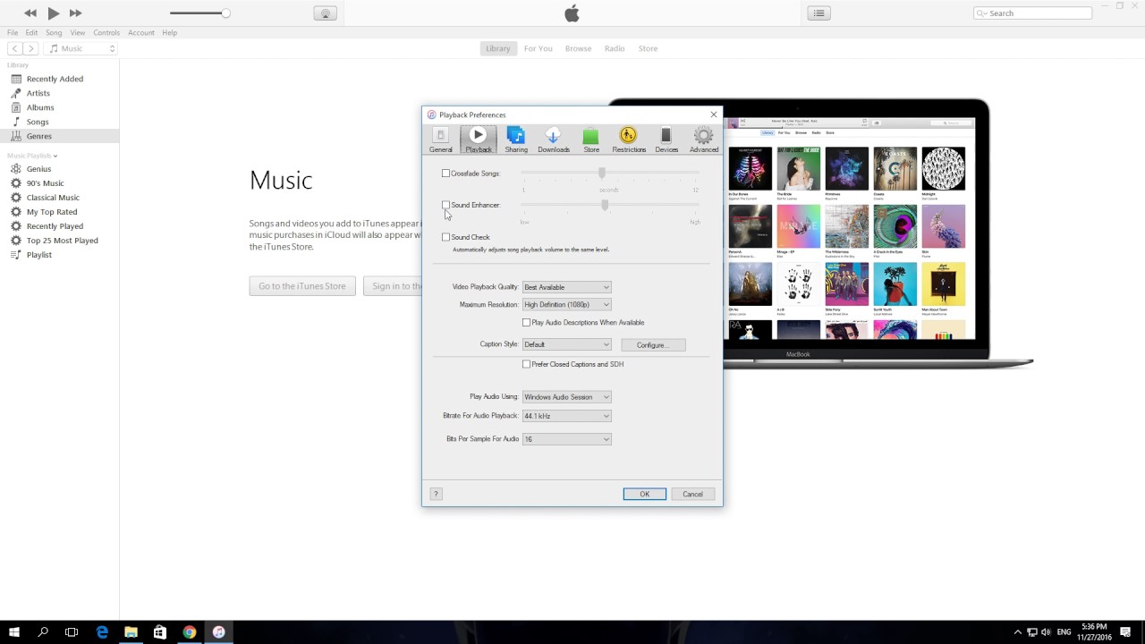 How To Enable Sound Enhancer In ITunes YouTube How To Enable Sound Enhancer In ITunes YouTube