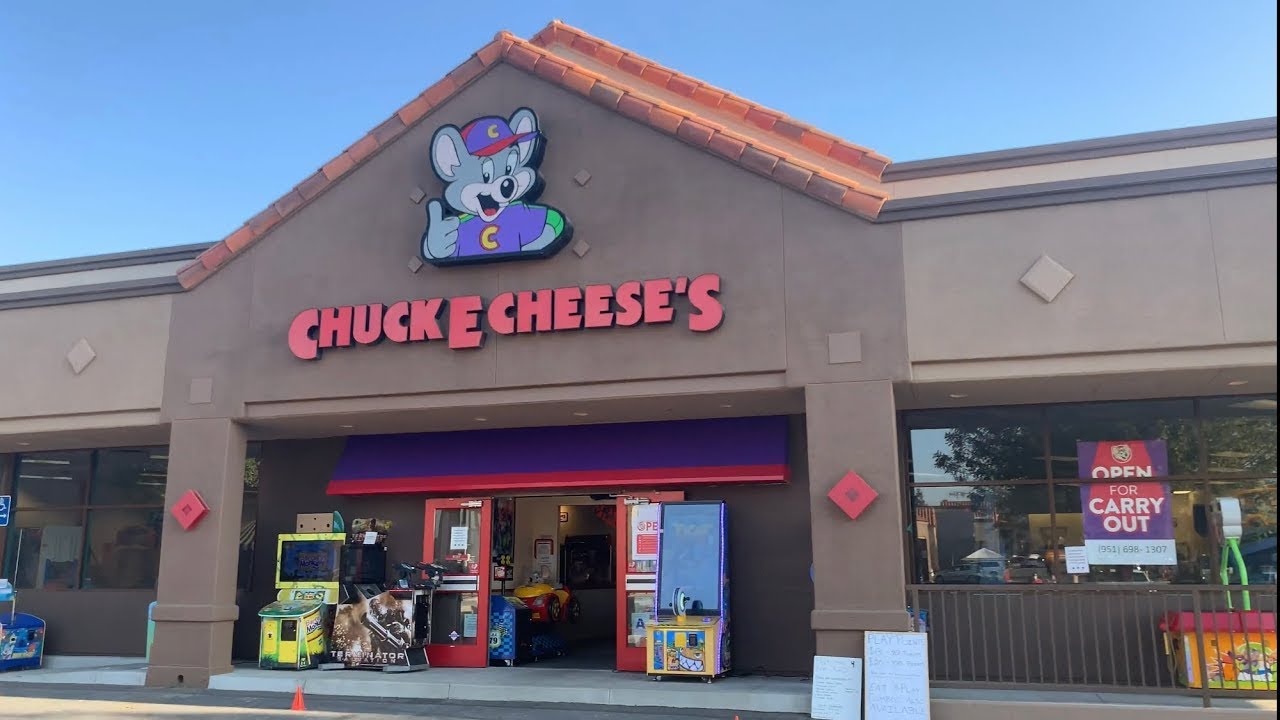 Chuck E. Cheese Murrieta, CA store tour - YouTube