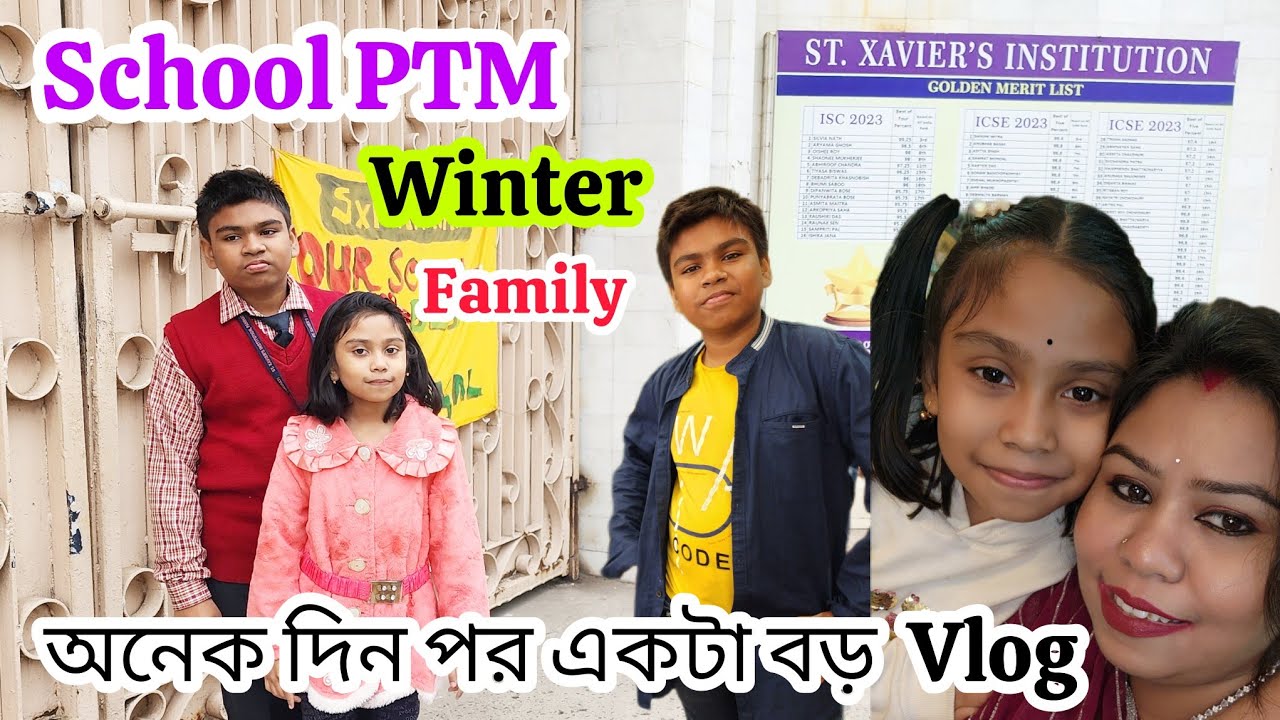 Vlog Family Time Sxi Panihati School PTM vlog-family-time-sxi-panihati-school-ptm