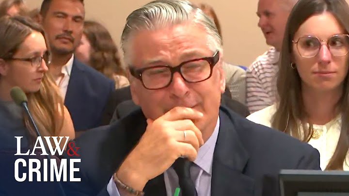 BREAKING: Alec Baldwin Sobs as Judge Dismisses 'Rust' Case Against Him