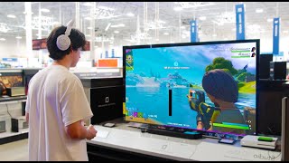 Playing Fortnite in Public