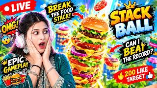 🔴 STACK BALL LIVE 🔥 Epic Gameplay! Can I Reach a New Record? screenshot 2