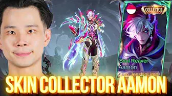 Review Skin Aamon Terbaru Soul Reaver Rp1,000,000 - Mobile Legends thumbnail