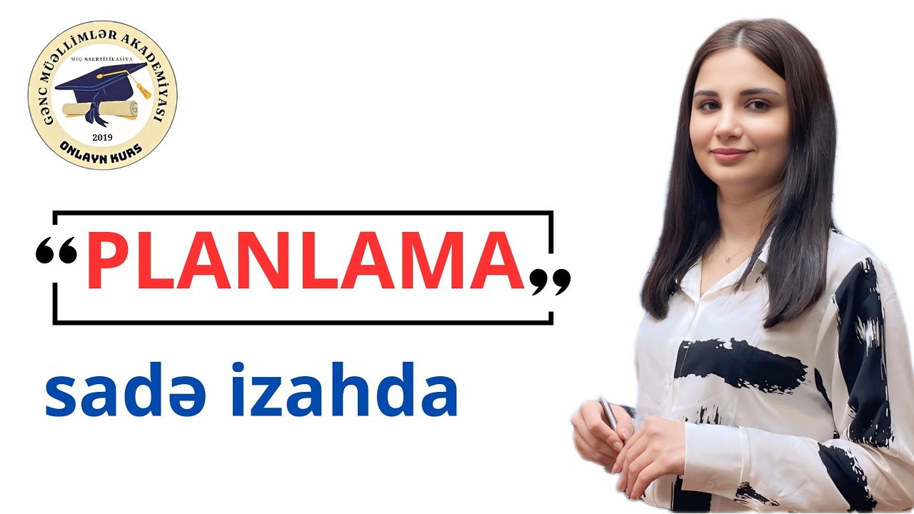PLANLAŞDIRMA (NƏTİCƏDƏN PLANLAMA)
