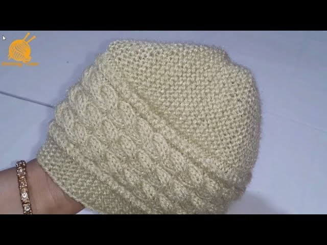 190- Gents Cap Knitting | टोपी की 