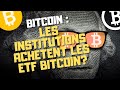 Bitcoin  les etf achetes par des grosses institutions  analyse bitcoin ethereum et totalaltcoins