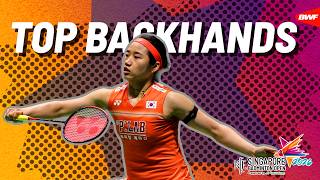 KFF Singapore Badminton Open 2026 | Top Backhands of the Week