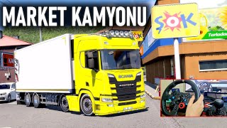 ŞOK KAMYONU İLE JETE KALKTIM ! 160 KMH HIZ ETS 2 MOD LOGİTECH G29