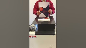 Wrapping machine for A4 size paper -1