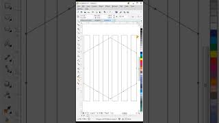 CHN Monogram Logo Design in CorelDraw #shorts #shortsvideo
