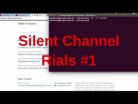 Rails #1- Create you first rails application