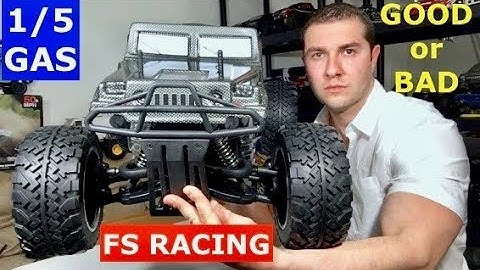 FS Racing 30CC Monster Truck unboxing (cheapest 1/5 gas Hummer) Reality Check