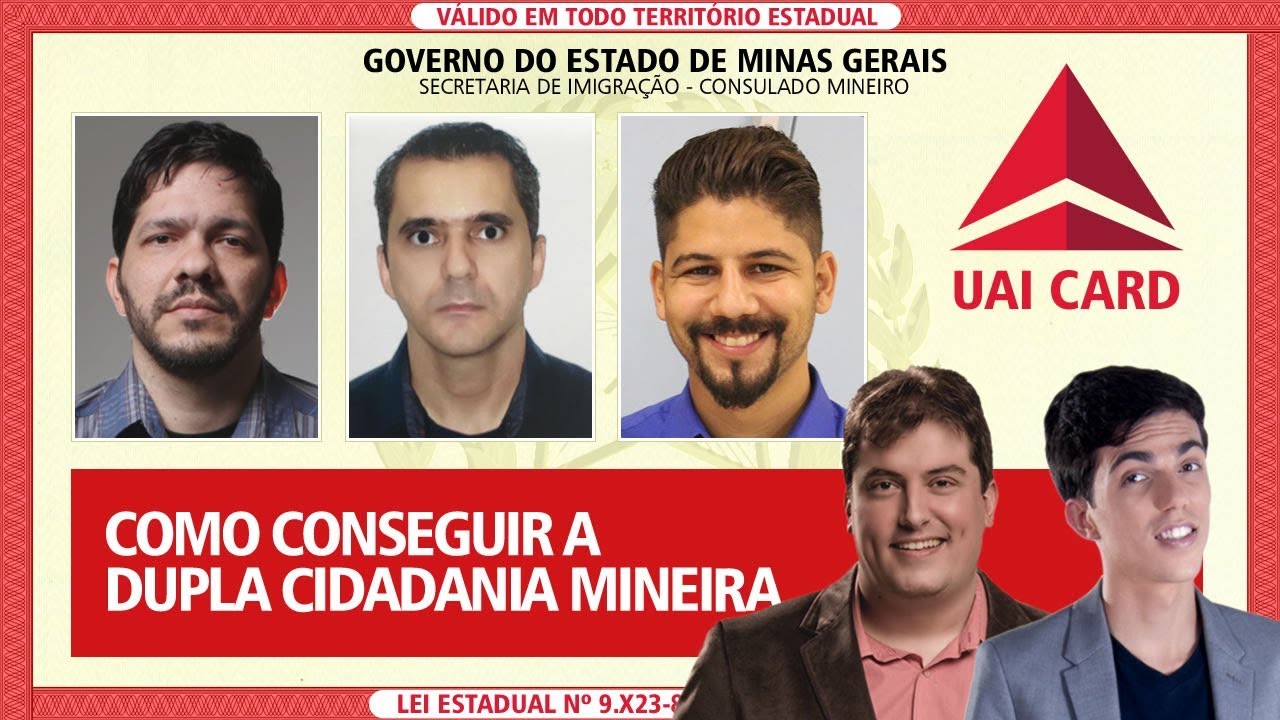 Como conseguir a dupla cidadania Mineira - Minas Gerais