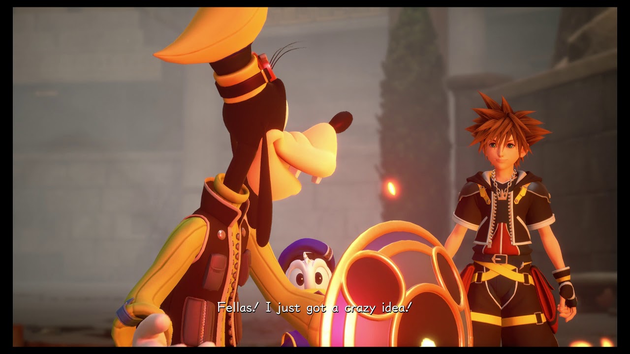 Kingdom Hearts 3 Olympus Thebes Team Attack Introduction Trinity
