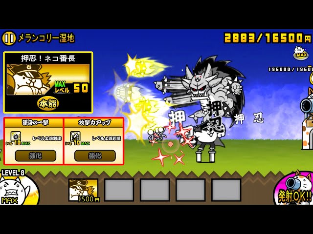 にゃんこ大戦争 》本能解放！押忍！ネコ番長 性能紹介【BattleCatKing
