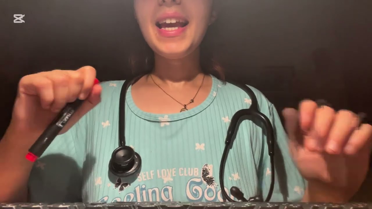 ASMR ROLEPLAY CASERO MEDICO ESTAFADOR : EXAMEN NERVIOS CRANEALES  #asmr #asmrvideo #asmrroleplay 