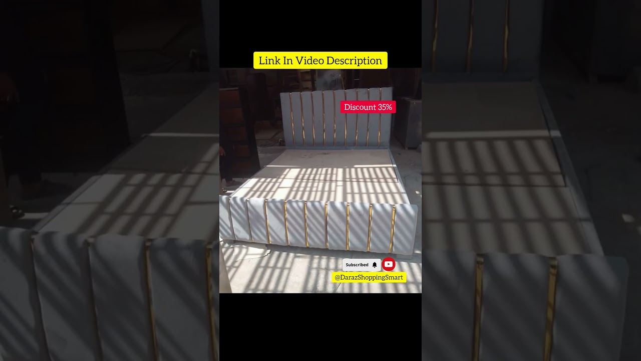 Brass And Velvet Bed Design