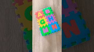 Letters and Numbers Eva Foam Puzzle Mat, Size Small #lettersandnumbers #evafoam #alphanumeric
