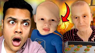 BABY BURNS GRANNY&#39;S HOUSE DOWN (Granny Simulator)