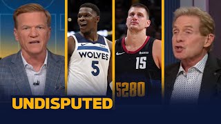 UNDISPUTED | Nuggets are DONE against Anthony Edwards - Skip Bayless on Timerwolves dominate series