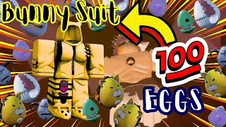 100 EGGS = BUNNY SUIT? | PEROXIDE EASTER EGG HUNT